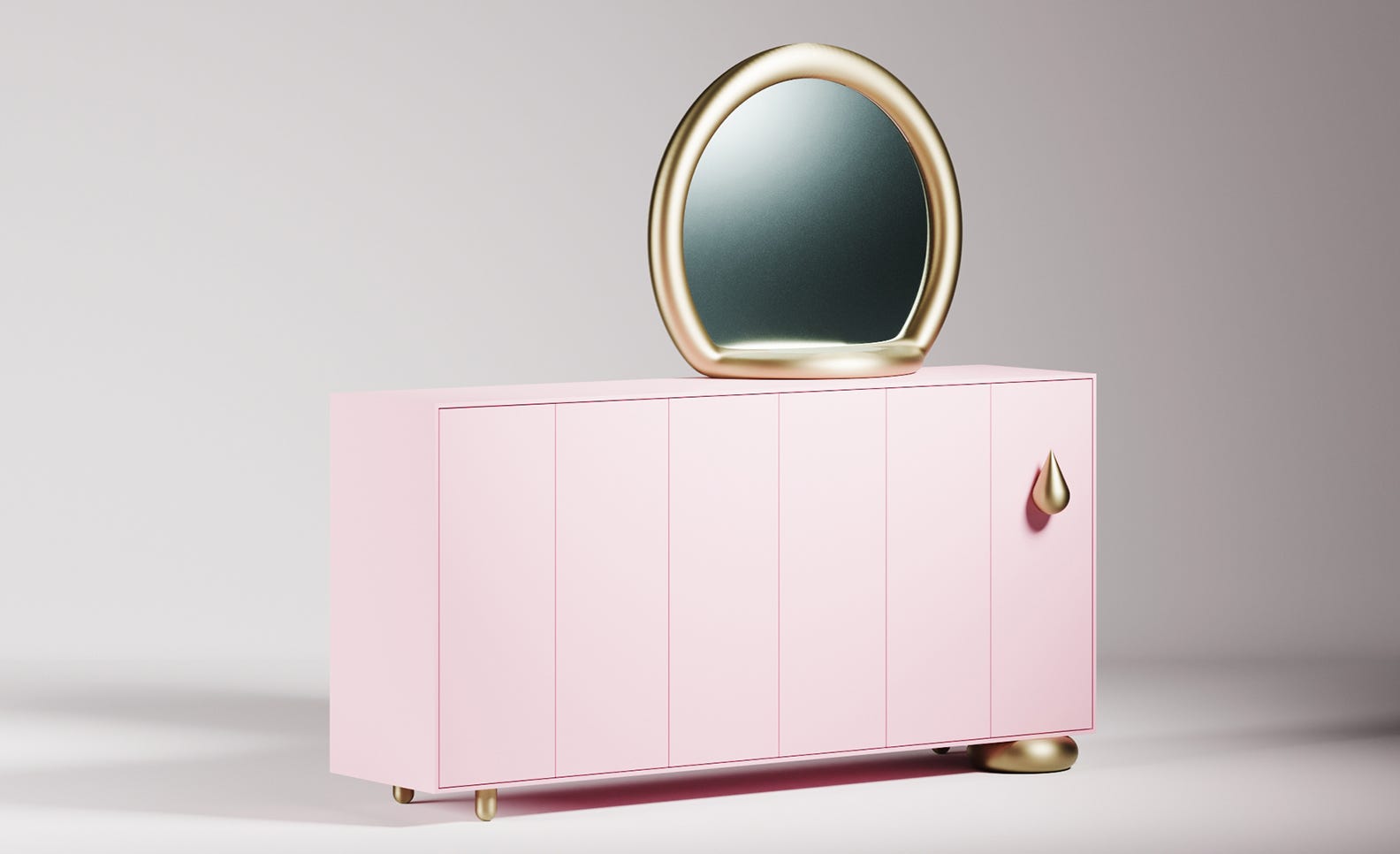 Driade_Freeze Me is the new sideboard designed by Nika Zupanc.