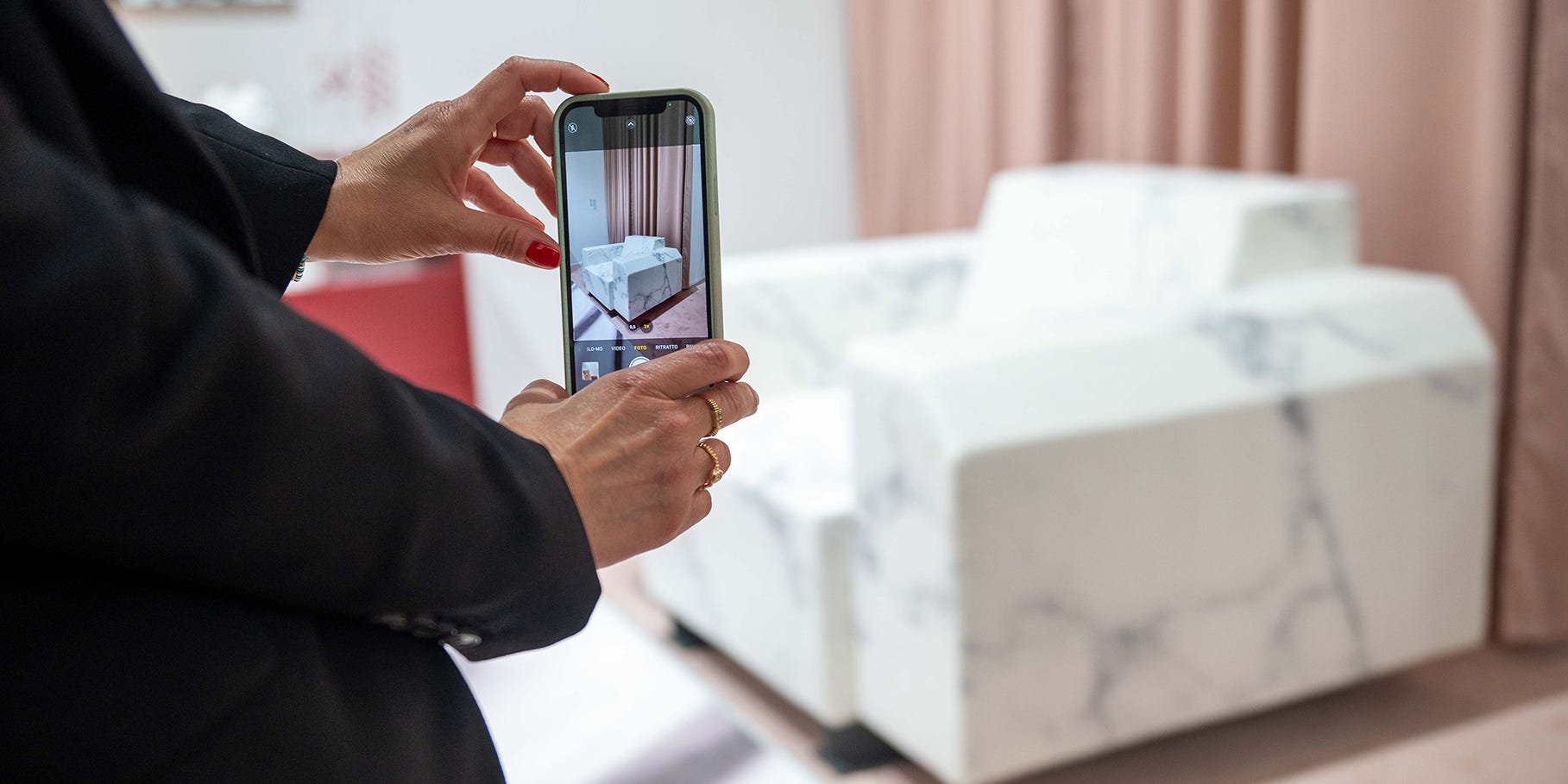 Driade Marble_Stand Salone del Mobile 2024